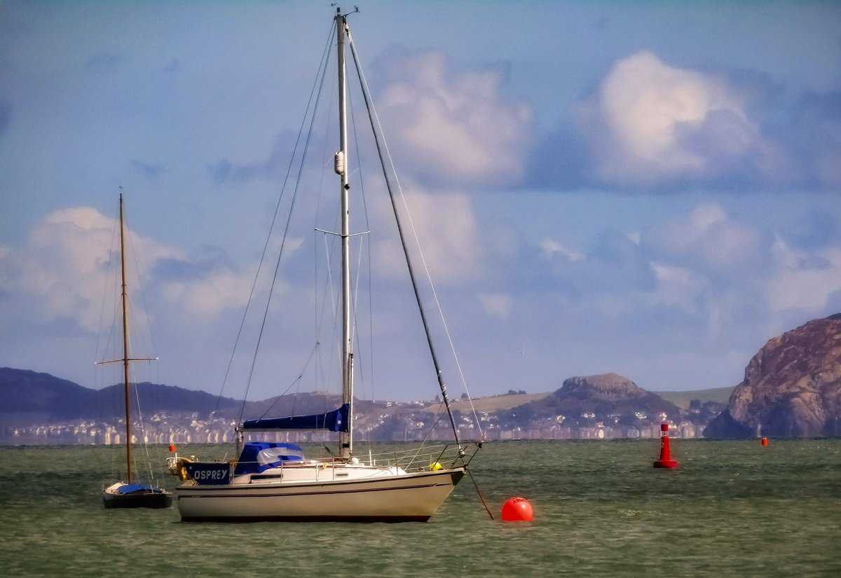 Deganwy from Beaumaris, Anglesey, North Wales (September 2018)